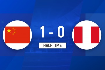 William Hill-半场-U16国足1-0秘鲁U16 刘凯源破门柯博文远射造险+失单刀