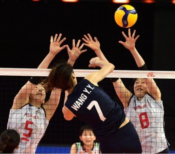 主动得分欠缺保障有差距 中国女排惨遭日本横扫